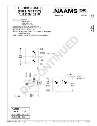 NAAMS ALB231M L-Block - Image 2