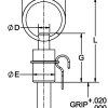 Double-Acting Ball Lock Pin (Ring Handle) - Image 2